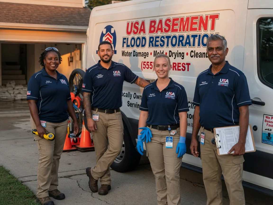 Basement Flood Cleanup company in Mount Hermon, LA
